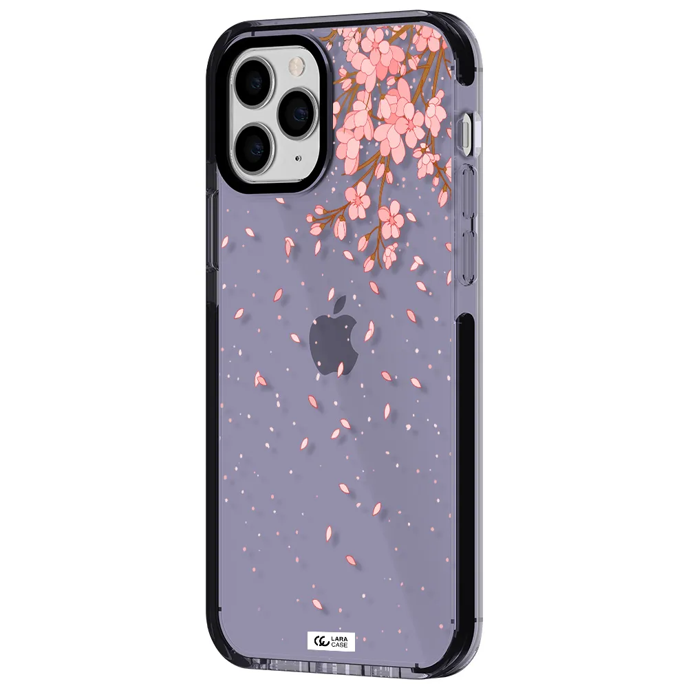 Sakura Fall Apple iPhone 11 pro max impact Lilac Case