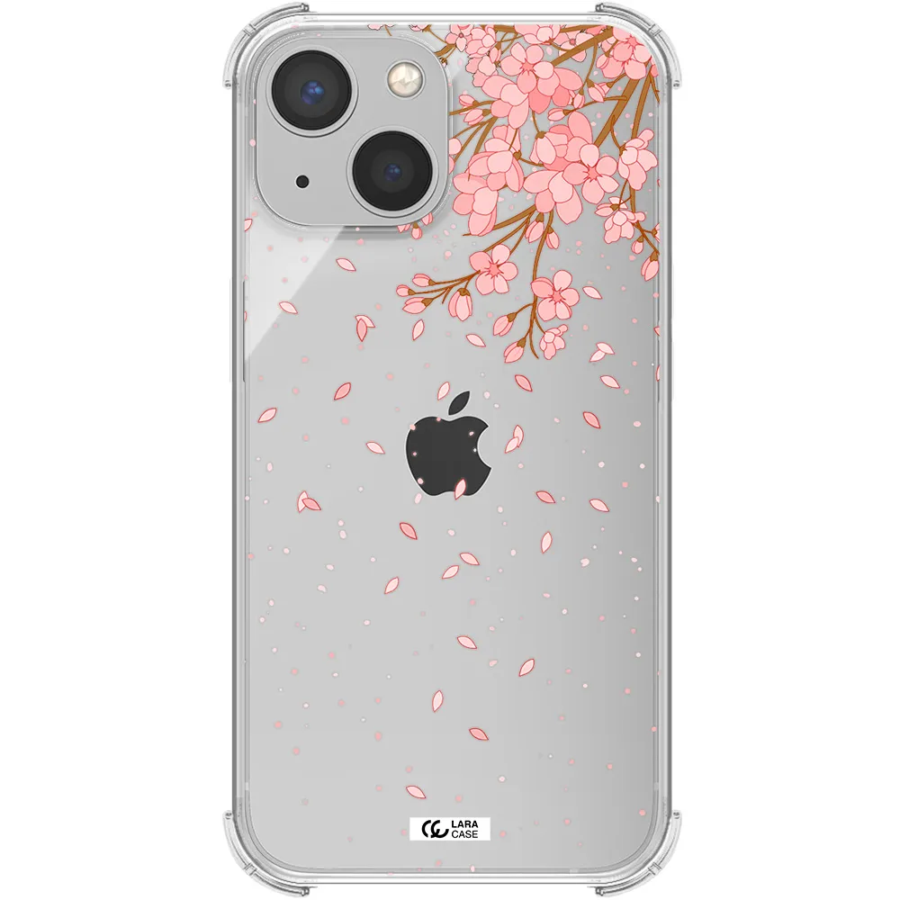 Sakura Fall Apple iPhone 13 Clear PC Case