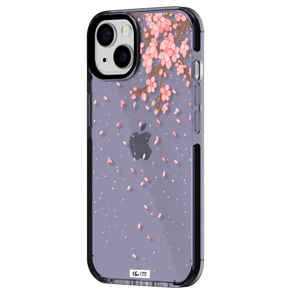 Sakura Fall Apple iPhone 13 impact Lilac Case