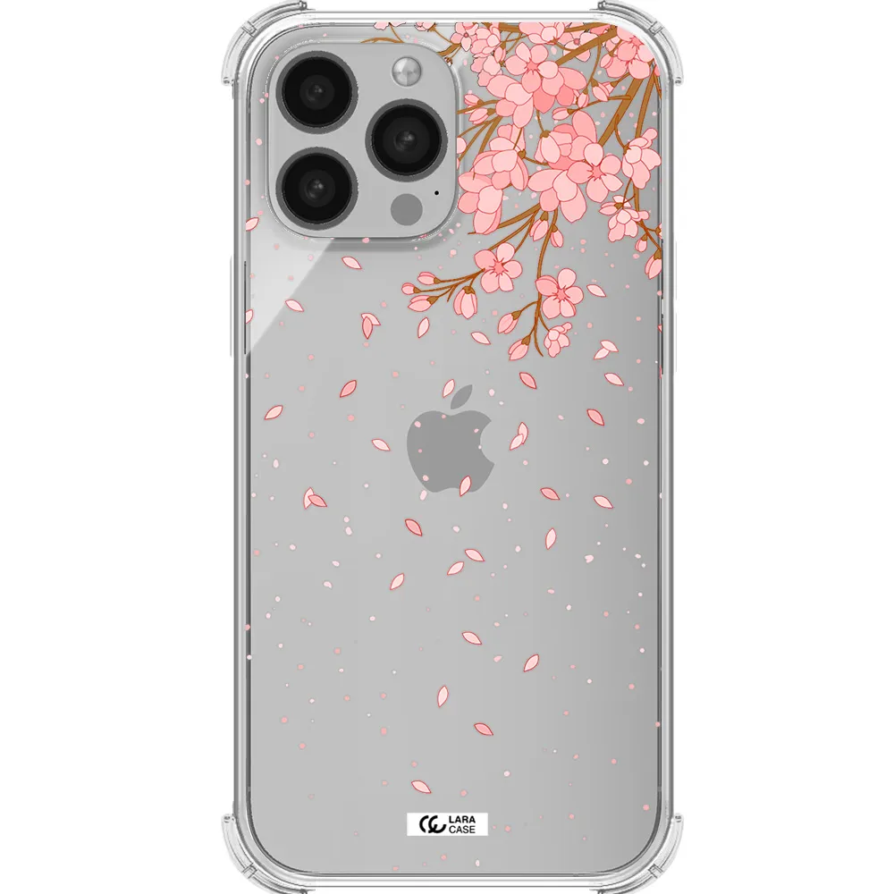 Sakura Fall Apple iPhone 13 Pro Clear PC Case