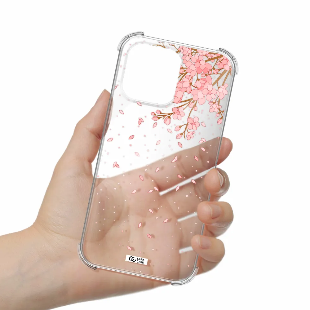 Sakura Fall Apple iPhone 14 pro max Clear PC Case