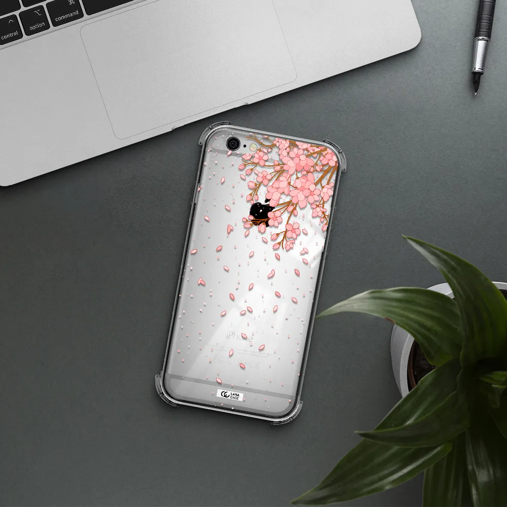 Sakura Fall Apple iPhone 6 Clear PC Case