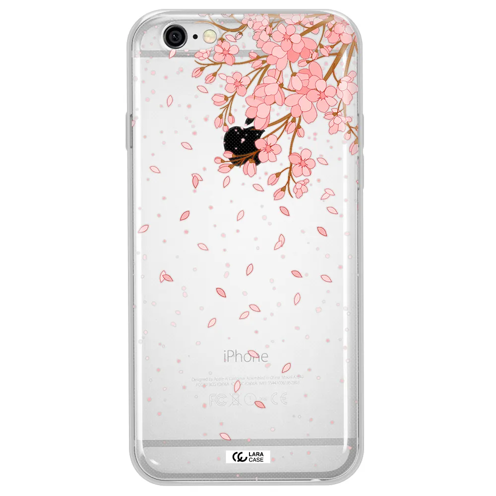 Sakura Fall Apple iPhone 6 Clear TPU Case