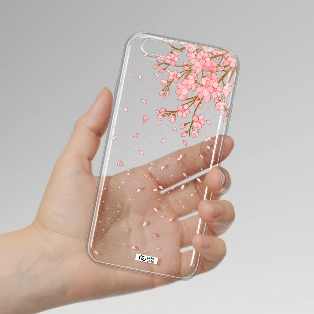 Sakura Fall Apple iPhone 6 Clear TPU Case