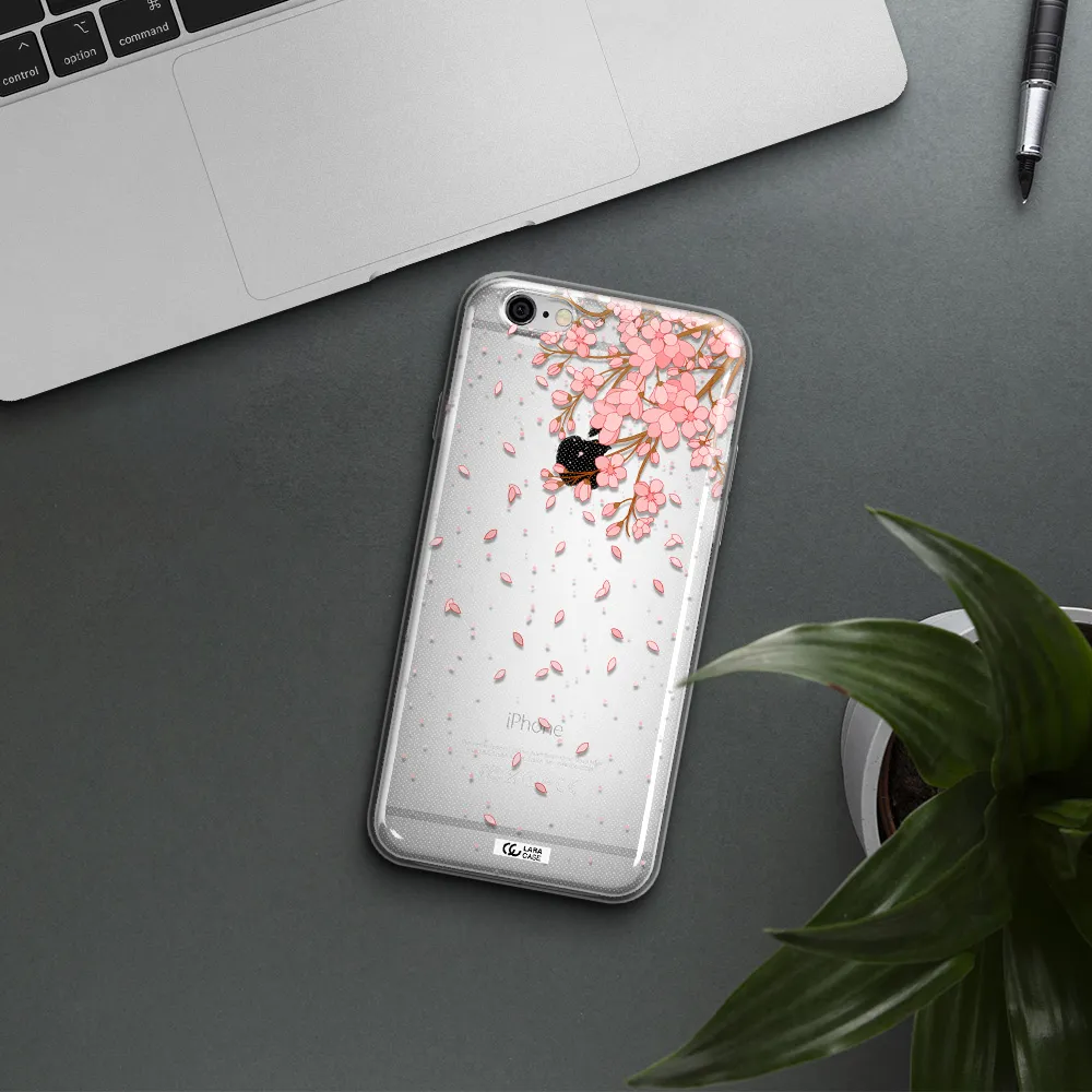 Sakura Fall Apple iPhone 6 Clear TPU Case