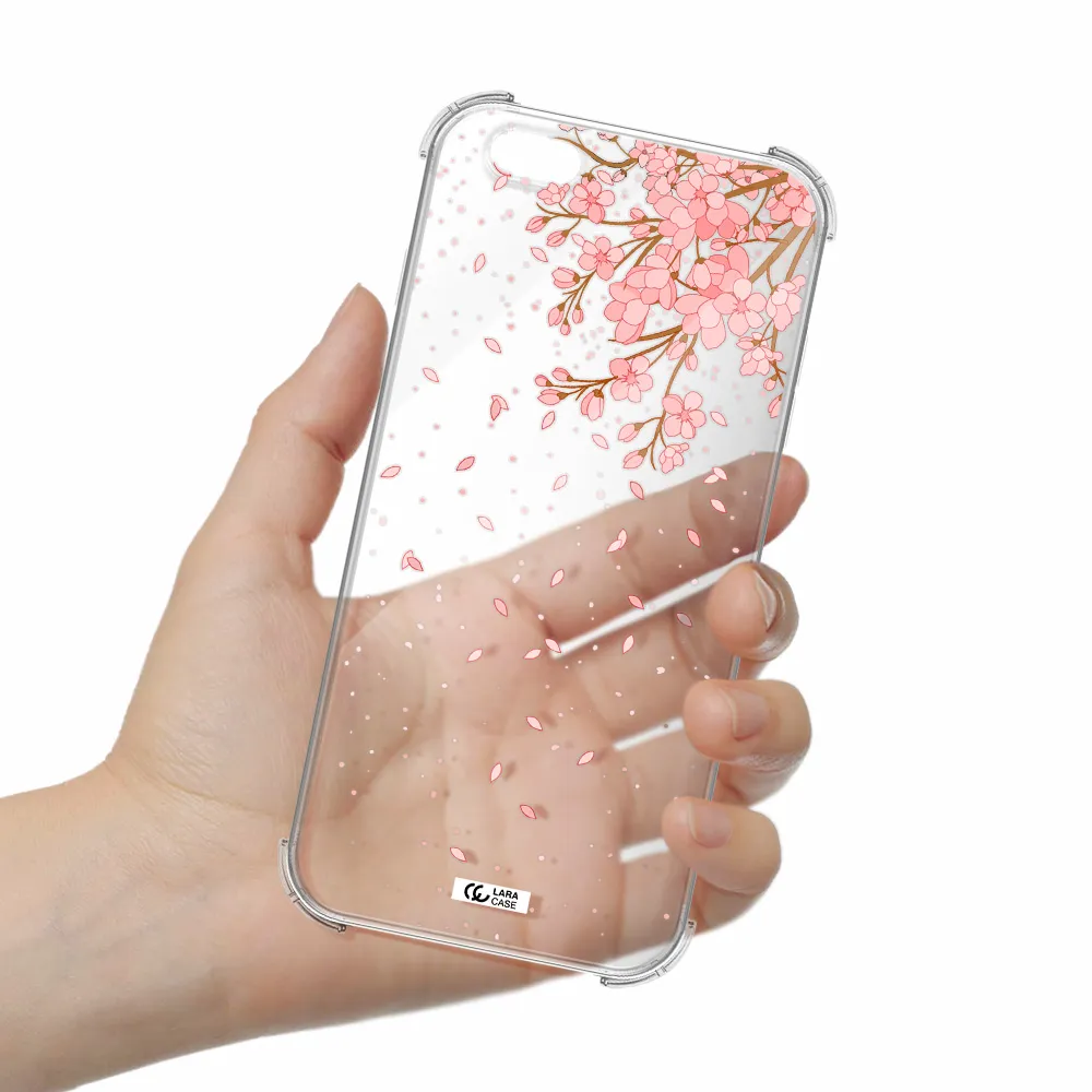 Sakura Fall Apple iPhone 6 plus Clear PC Case