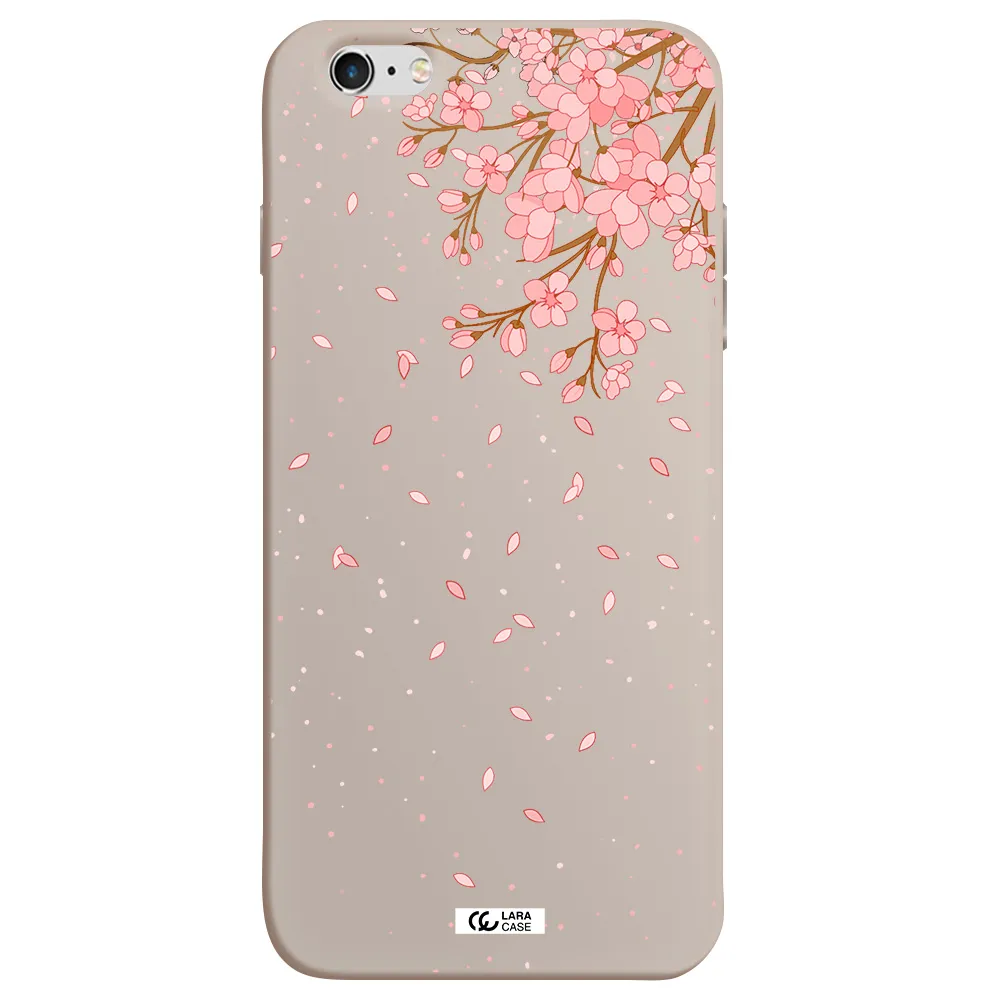 Sakura Fall Apple iPhone 6 s plus Silicone Stone Case