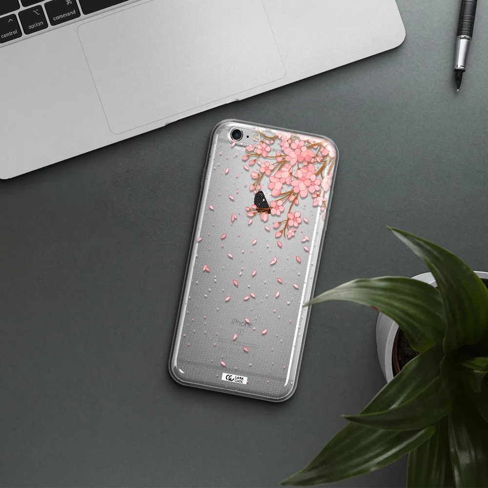 Sakura Fall Apple iPhone 6S Clear TPU Case