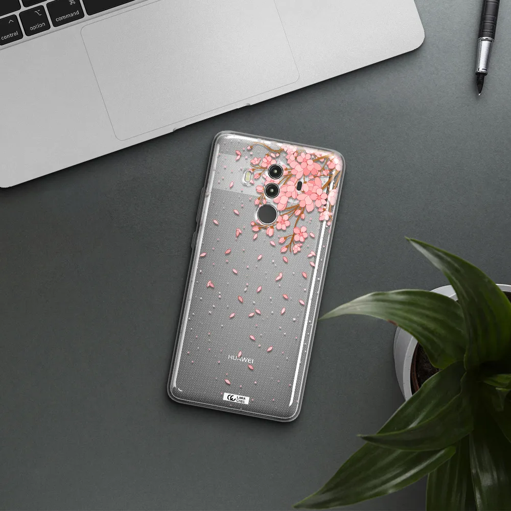 Sakura Fall Huawei Mate 10 Clear TPU Case