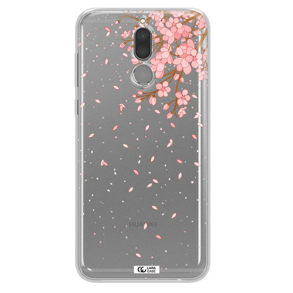 Sakura Fall Huawei Mate 10 Lite Clear TPU Case