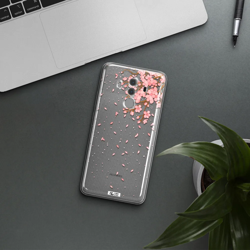 Sakura Fall Huawei Mate 10 Pro Clear TPU Case