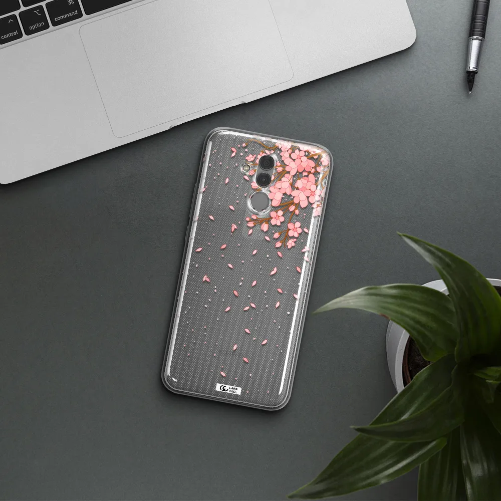 Sakura Fall Huawei Mate 20 Lite Clear TPU Case