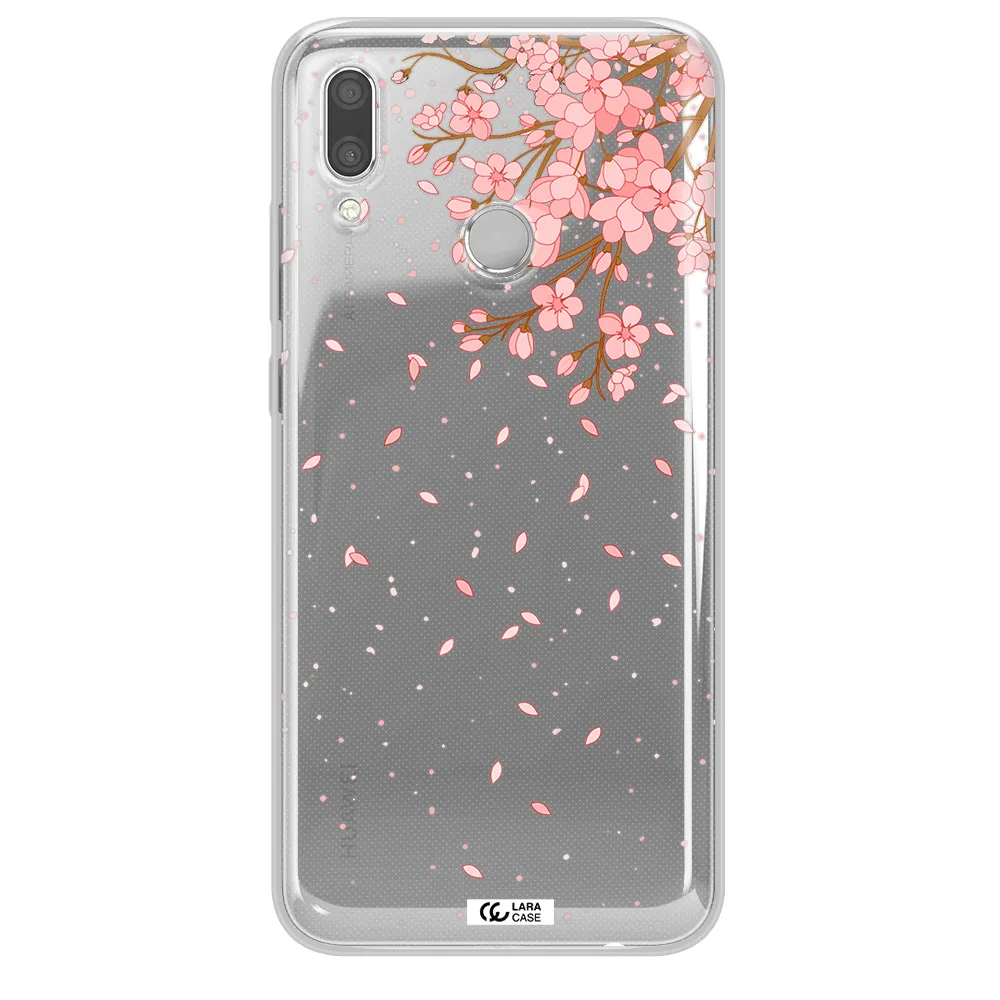 Sakura Fall Huawei P Smart 2019 Clear TPU Case