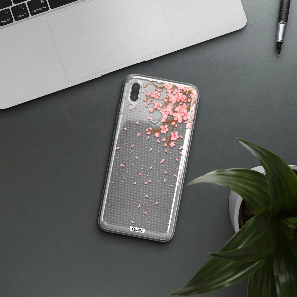 Sakura Fall Huawei P Smart 2019 Clear TPU Case