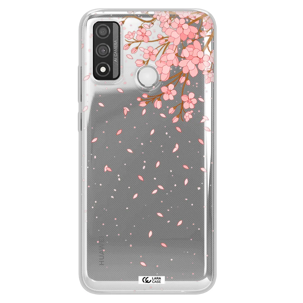 Sakura Fall Huawei P Smart 2020 Clear TPU Case