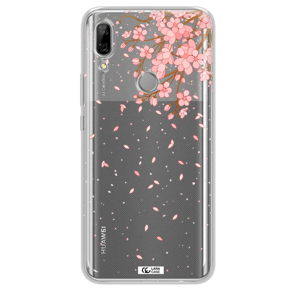 Sakura Fall Huawei P Smart Z Clear TPU Case