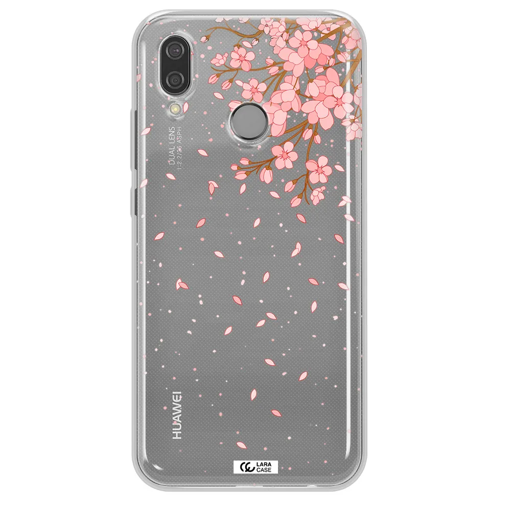 Sakura Fall Huawei P20 Lite Clear TPU Case