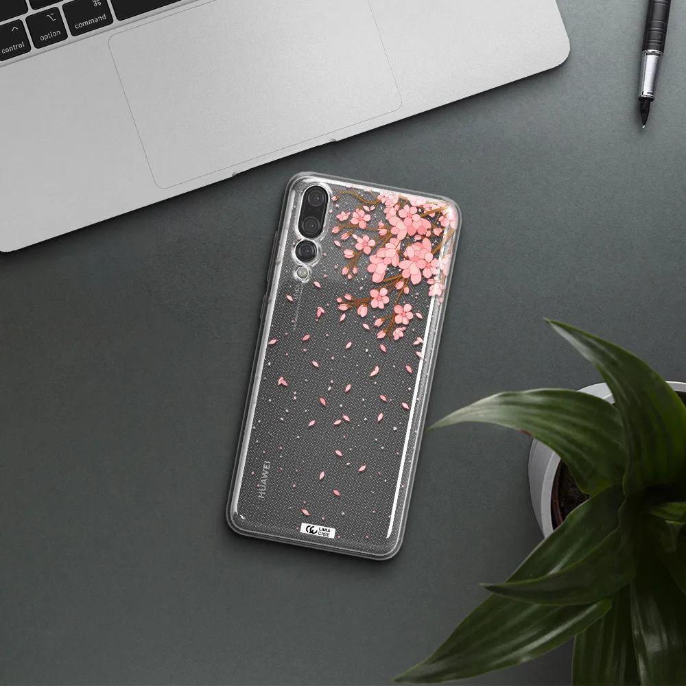 Sakura Fall Huawei P20 Pro Clear TPU Case