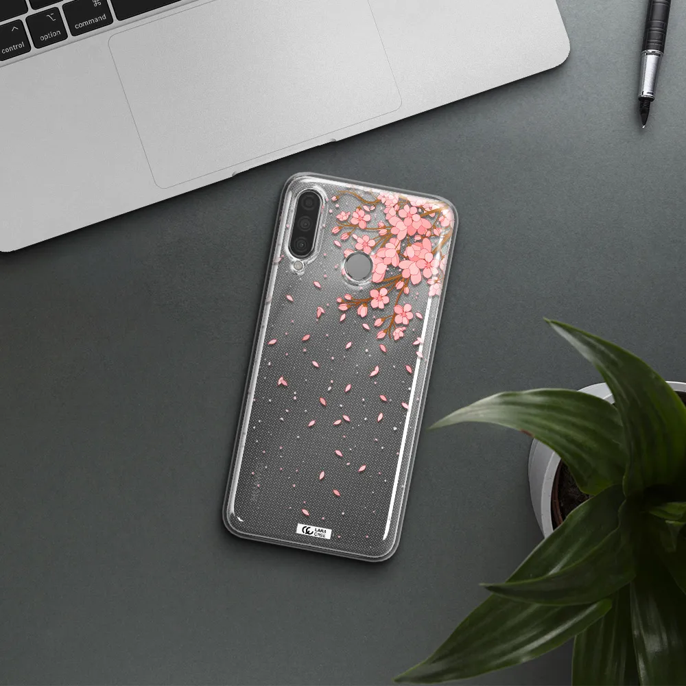 Sakura Fall Huawei P30 Lite Clear TPU Case