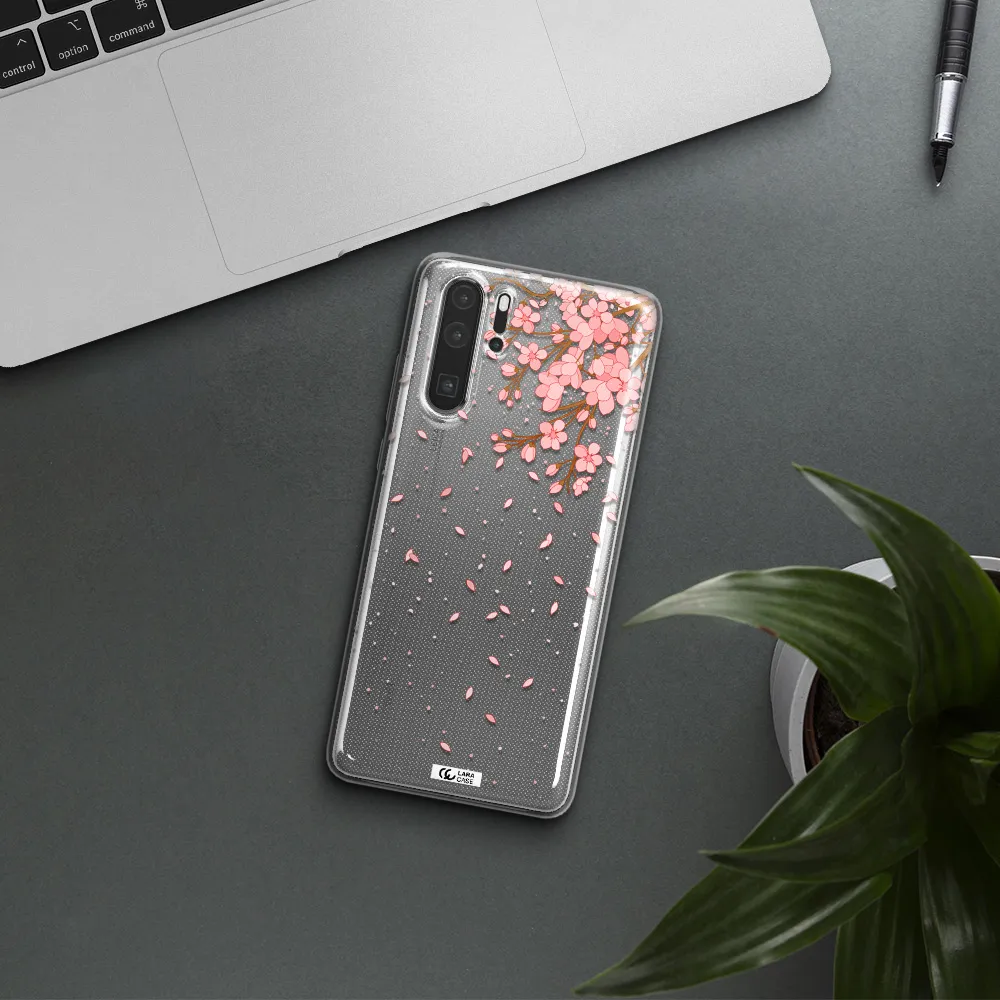 Sakura Fall Huawei P30 Pro Clear TPU Case