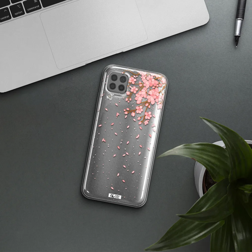 Sakura Fall Huawei P40 Lite Clear TPU Case