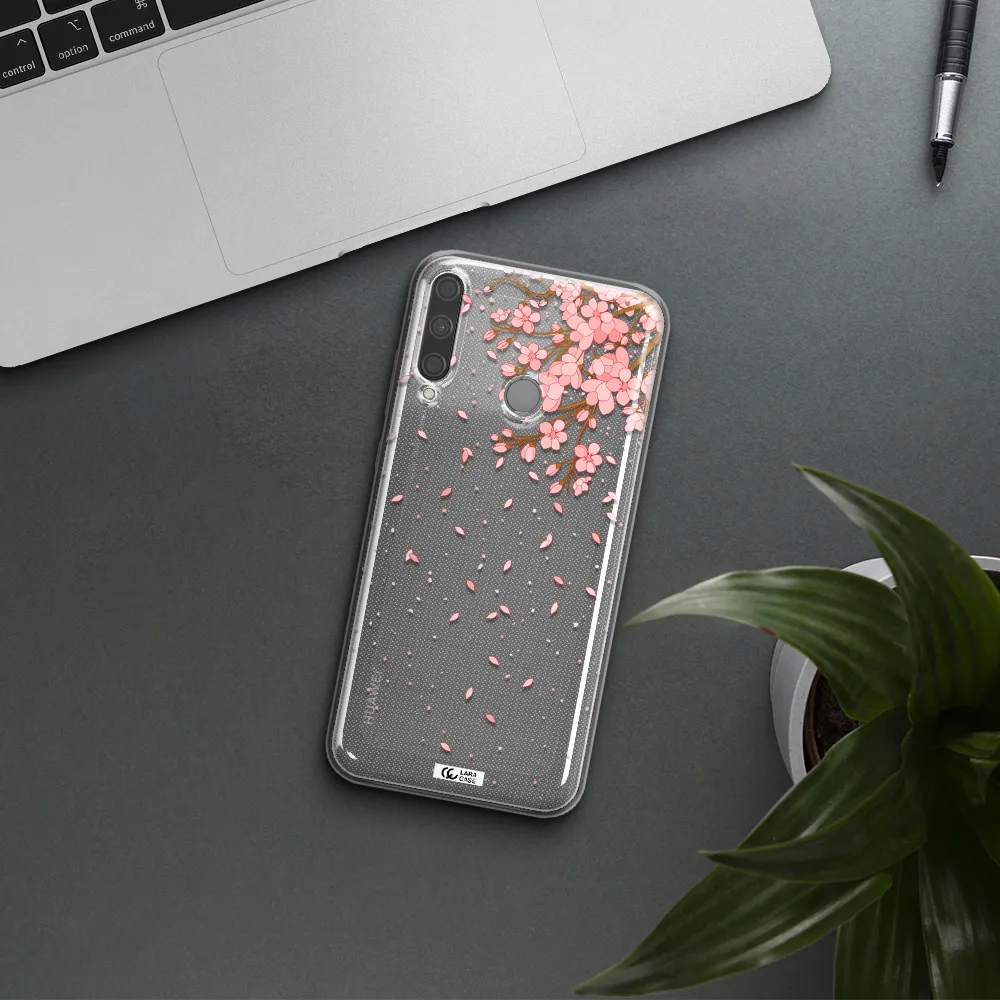 Sakura Fall Huawei P40 Lite E Clear TPU Case