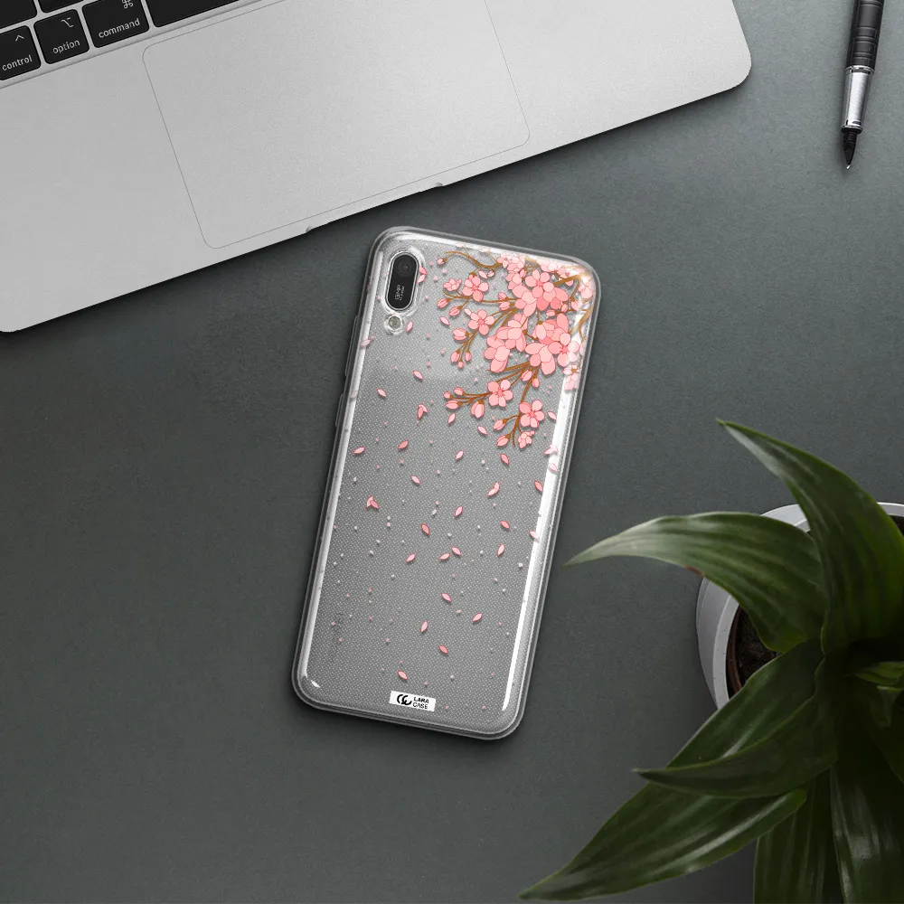 Sakura Fall Huawei Y6 Pro 2019 Clear TPU Case