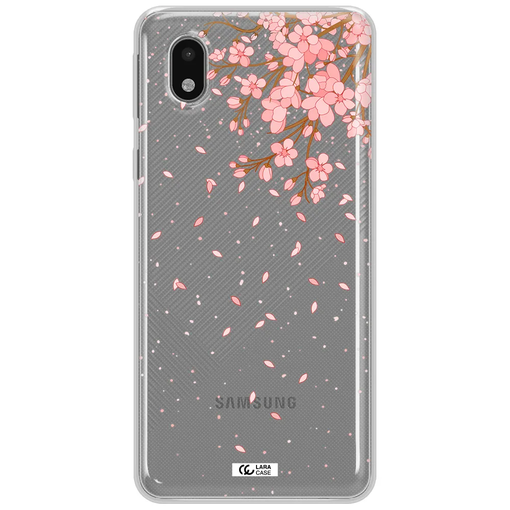 Sakura Fall Samsung A01 Core Clear Tpu Case