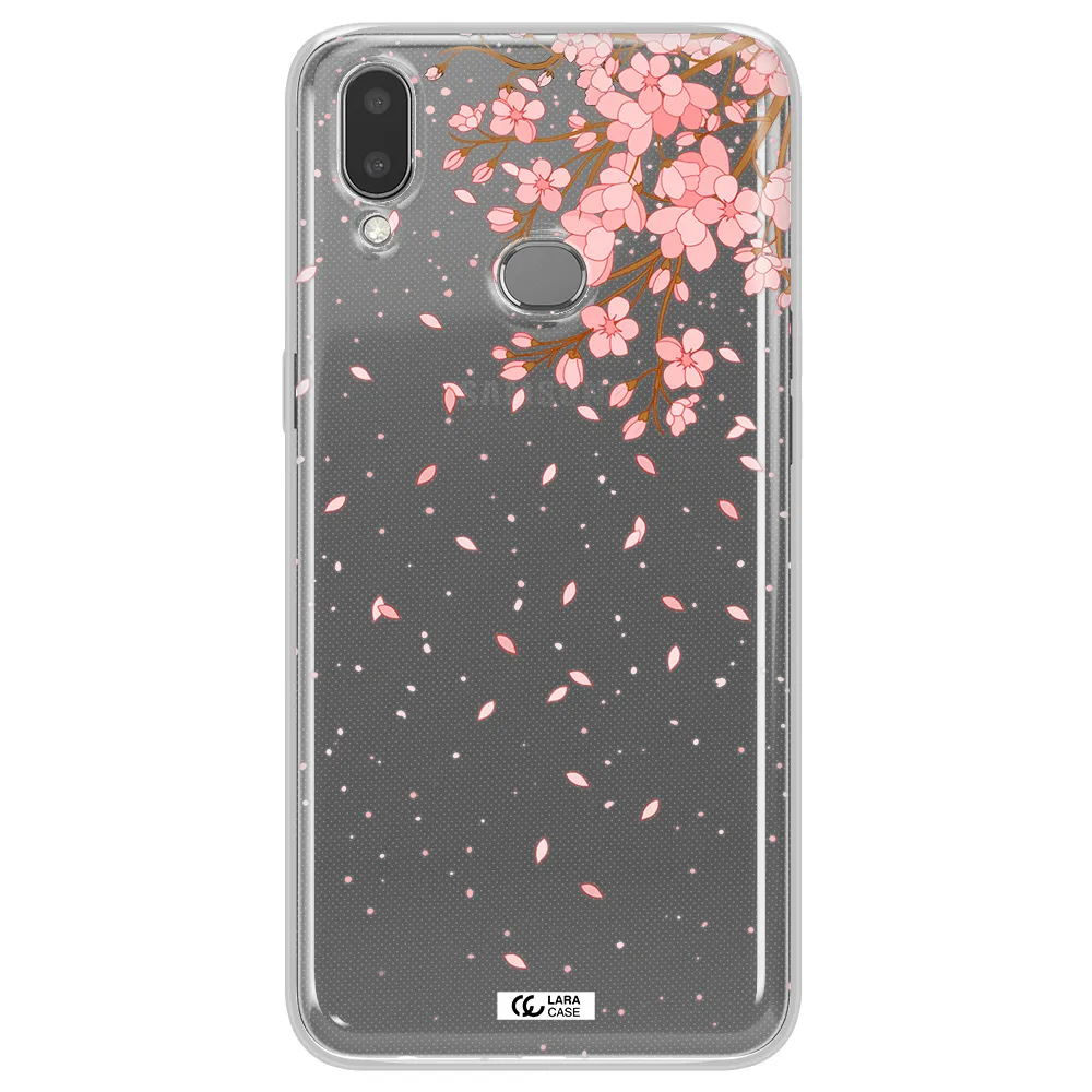 Sakura Fall Samsung A10S Clear TPU Case