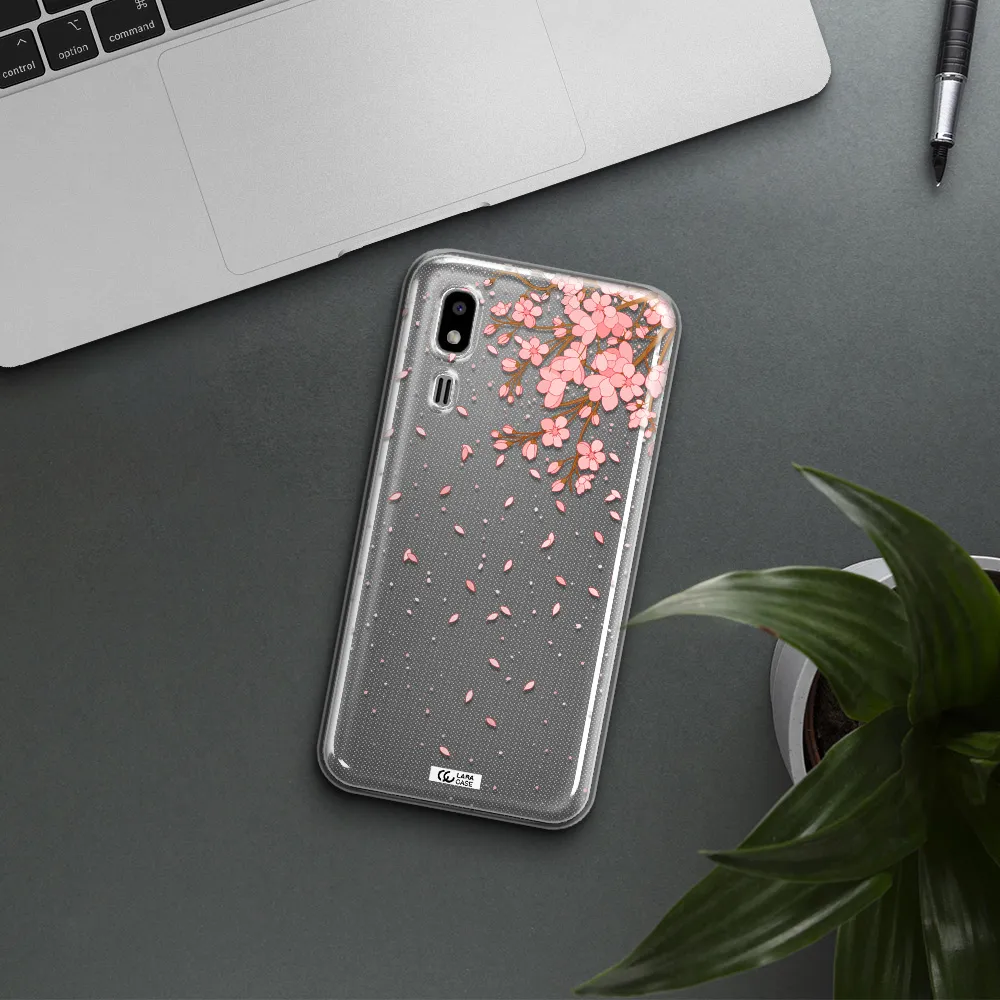 Sakura Fall Samsung A2 Core Clear TPU Case