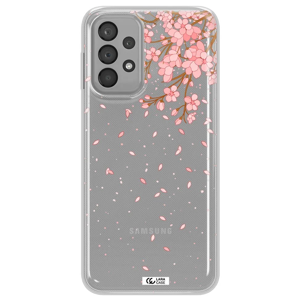 Sakura Fall Samsung A23 Clear TPU Case