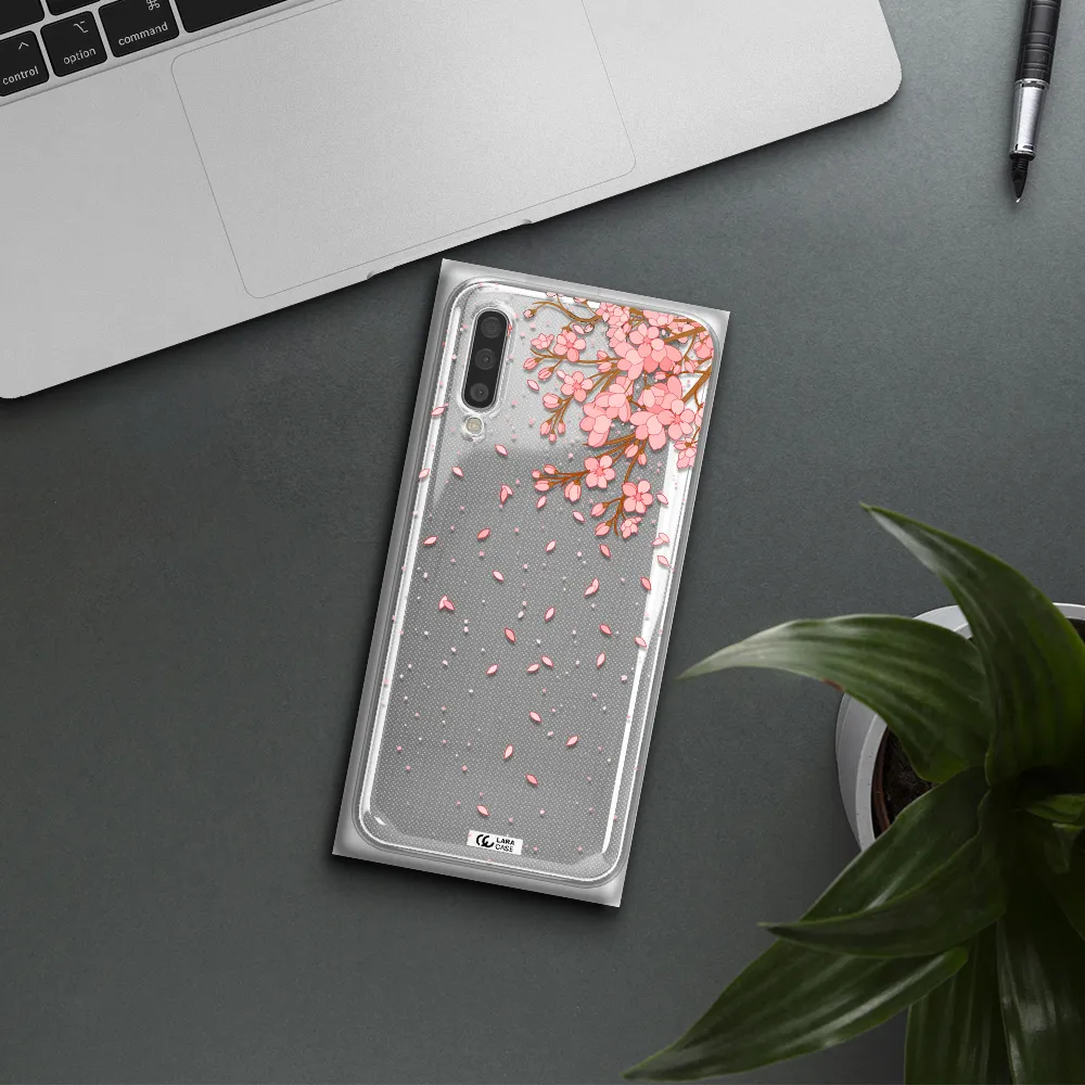Sakura Fall Samsung A50S Clear Tpu Case
