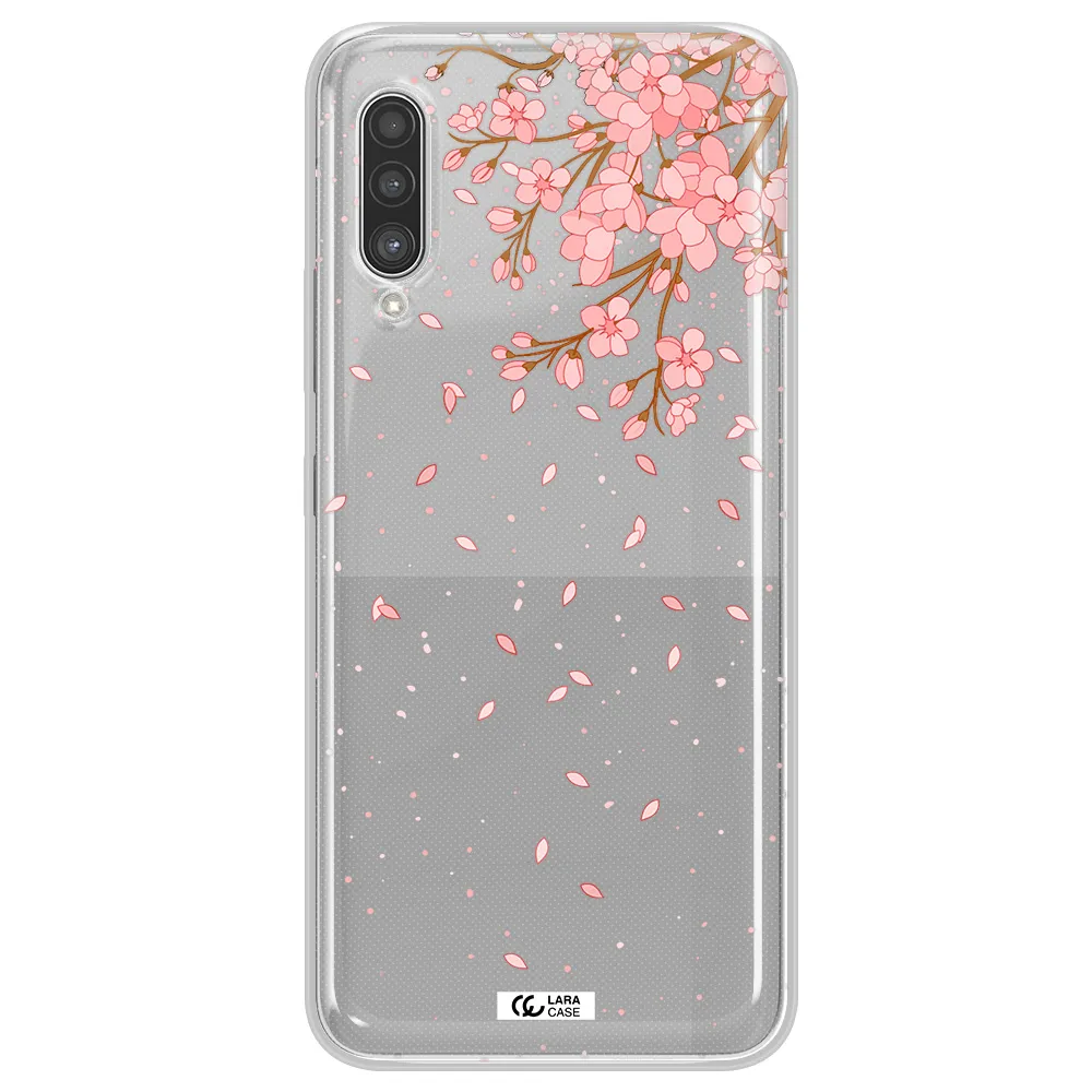 Sakura Fall Samsung A90 Clear TPU Case