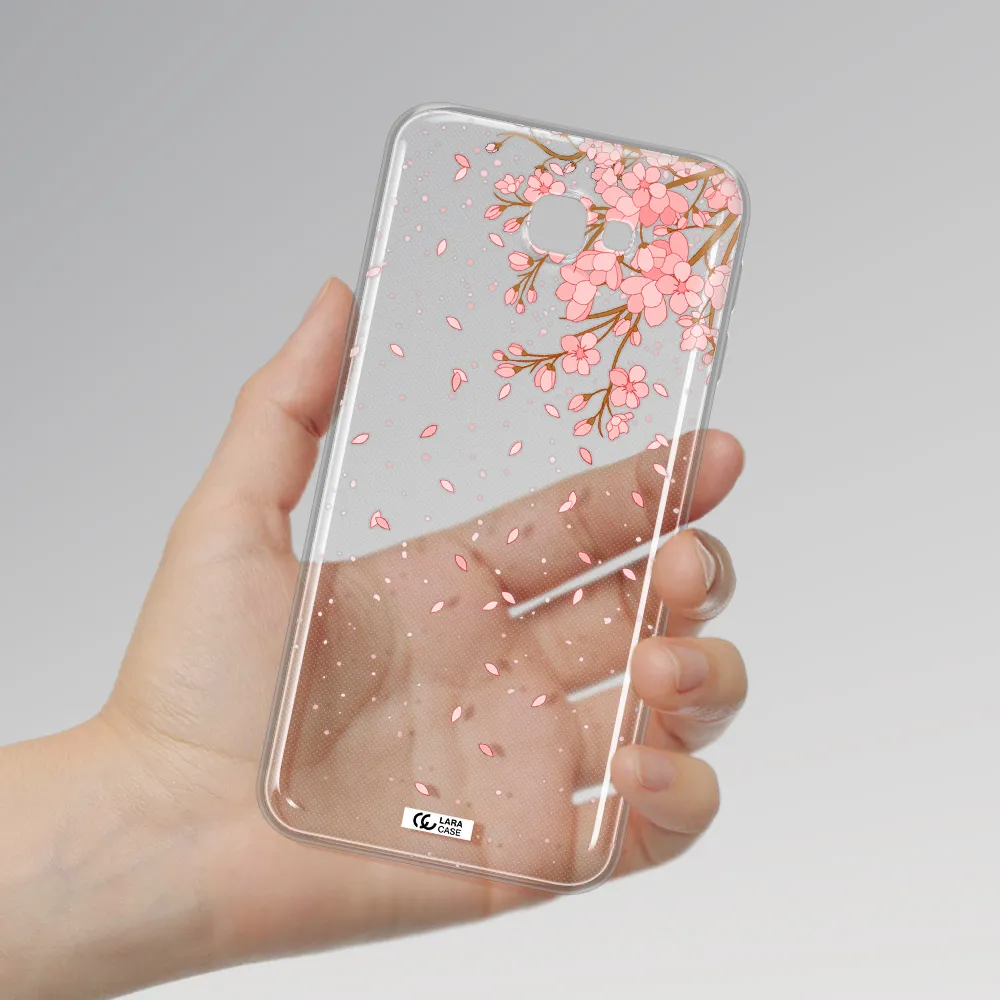 Sakura Fall Samsung J5 Prime Clear TPU Case