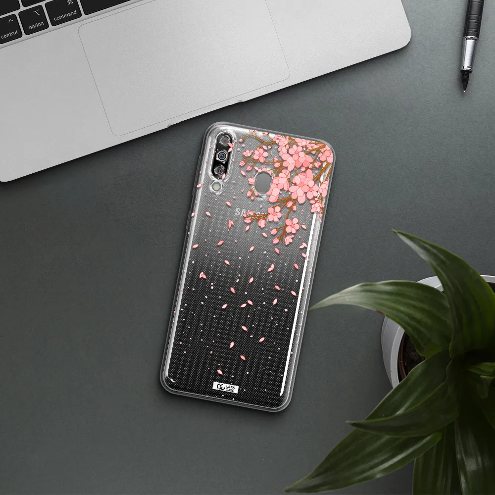Sakura Fall Samsung M30 Clear TPU Case