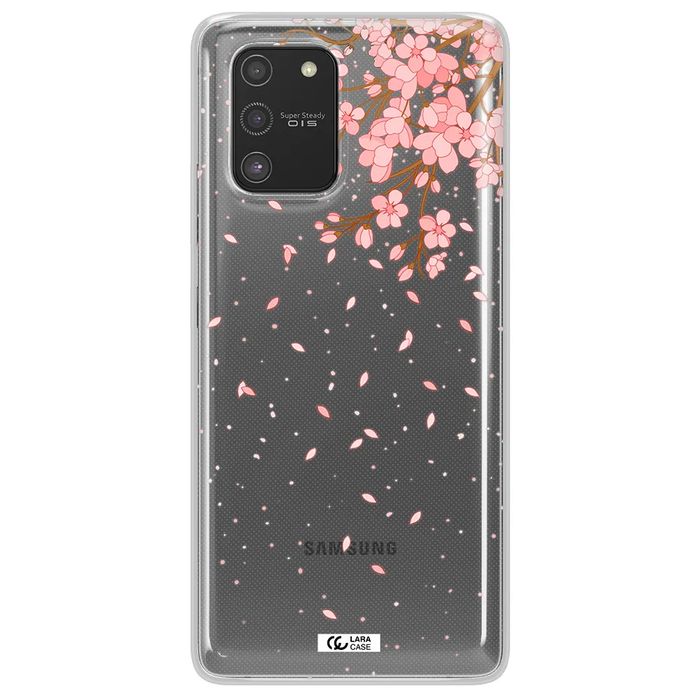 Sakura Fall Samsung S10 Lite Clear TPU Case