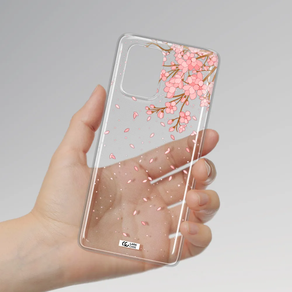 Sakura Fall Samsung S10 Lite Clear TPU Case