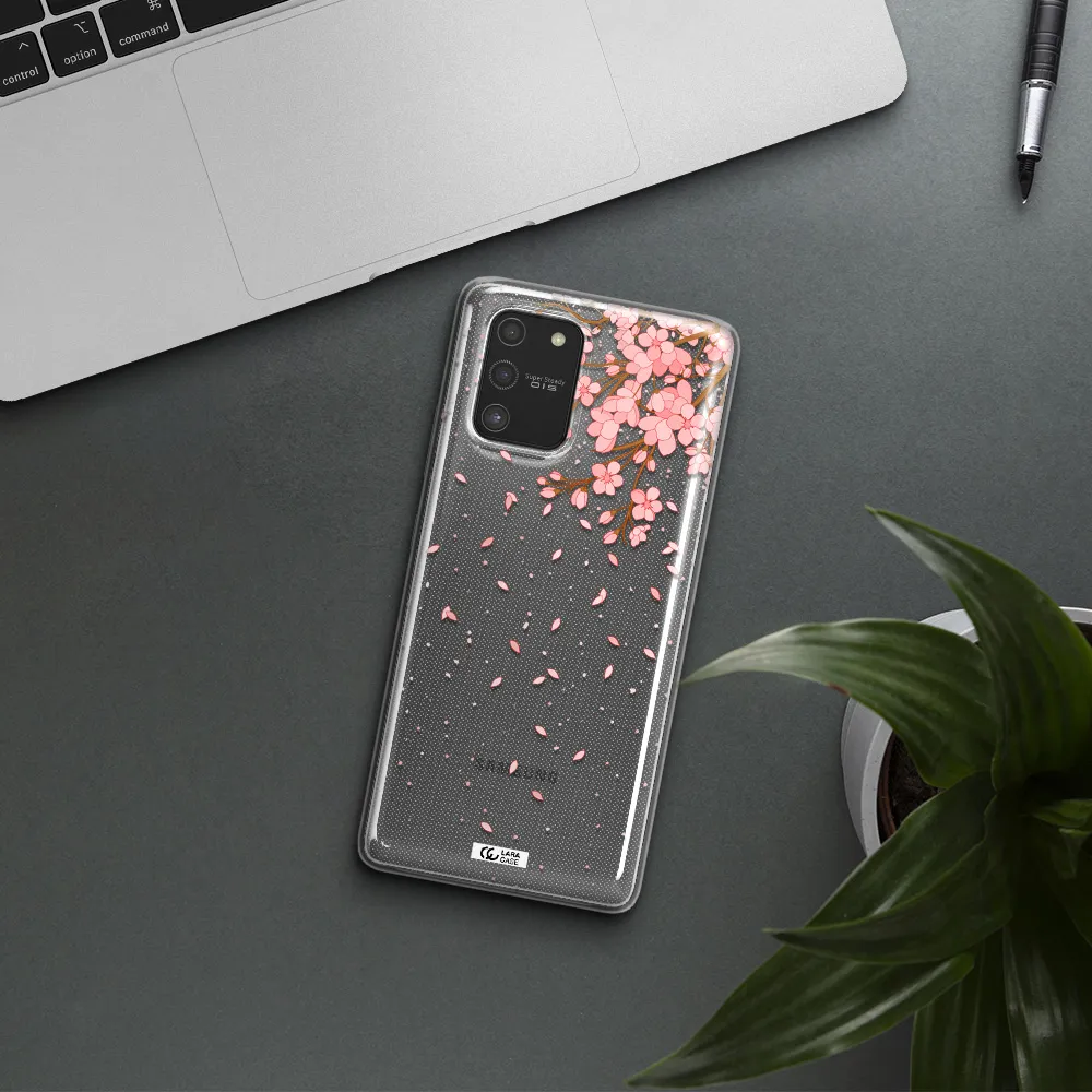 Sakura Fall Samsung S10 Lite Clear TPU Case
