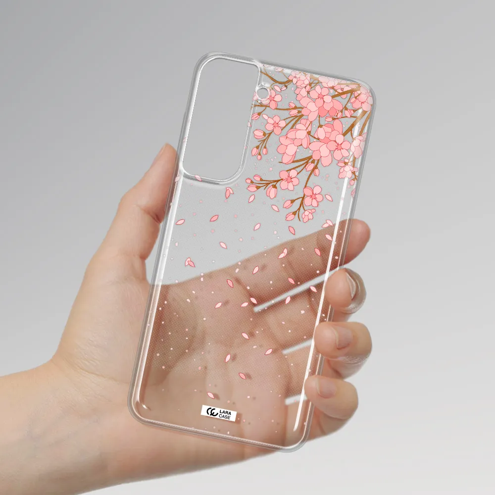 Sakura Fall Samsung S21 Fe Clear Tpu Case