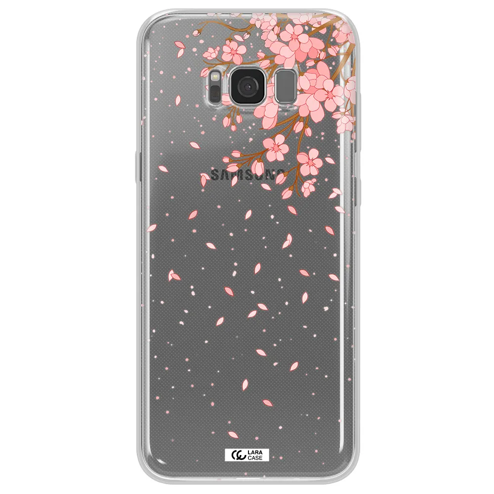 Sakura Fall Samsung S8 Clear TPU Case
