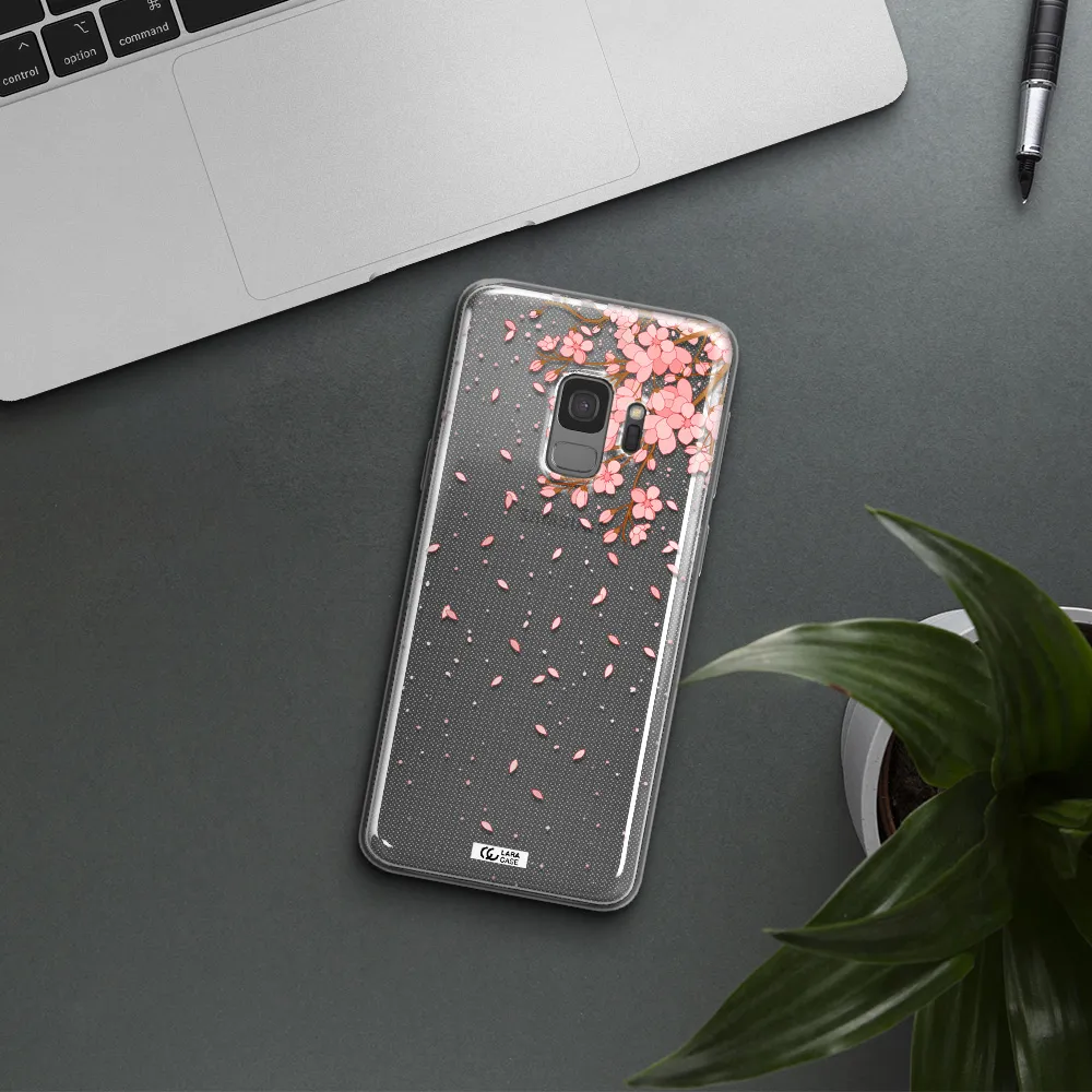 Sakura Fall Samsung S9 Clear TPU Case