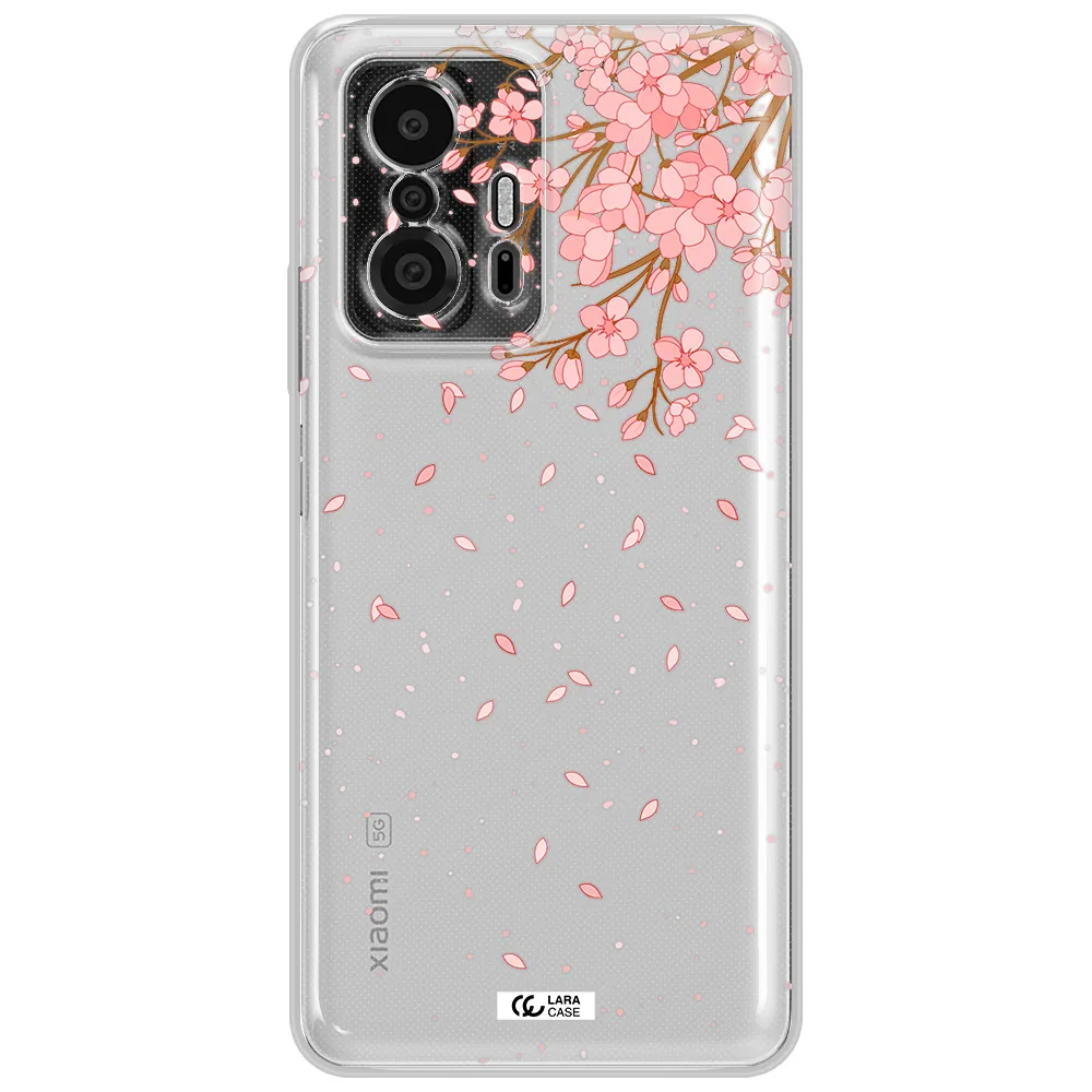 Sakura Fall Xiaomi 11T Pro Clear Tpu Case