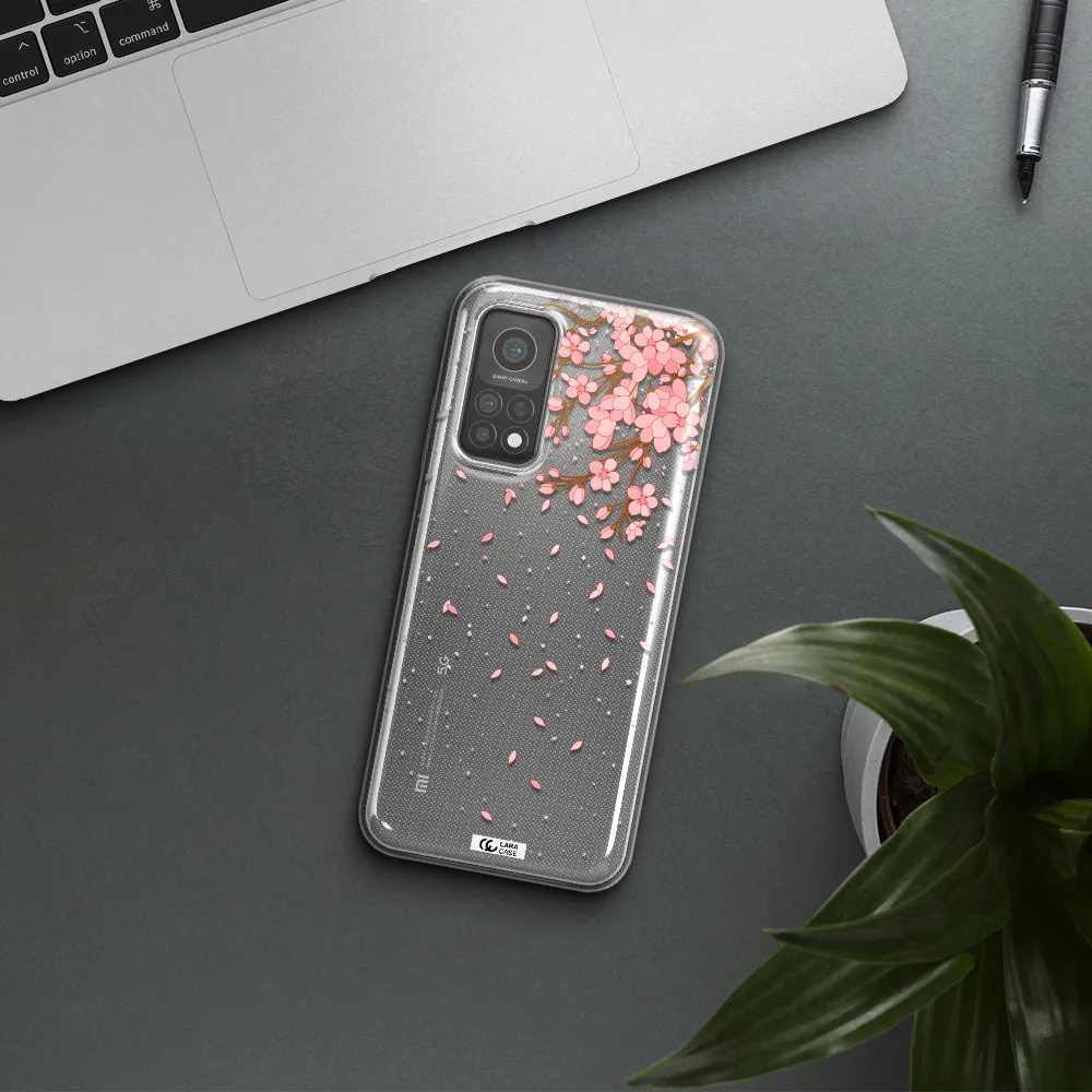 Sakura Fall Xiaomi Mi 10 T Pro Clear TPU Case