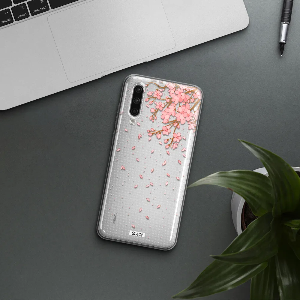 Sakura Fall Xiaomi Mi 9 Lite Clear Tpu Case