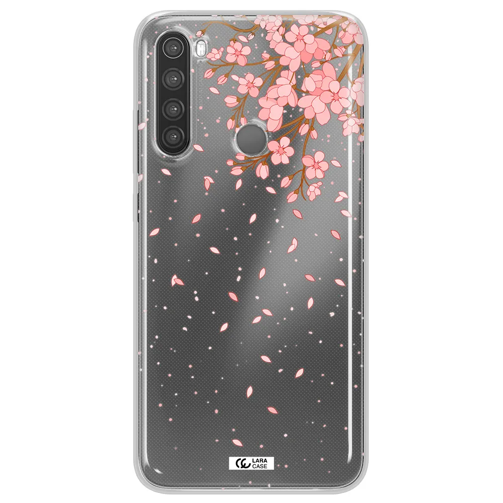 Sakura Fall Xiaomi Note 8 Clear TPU Case