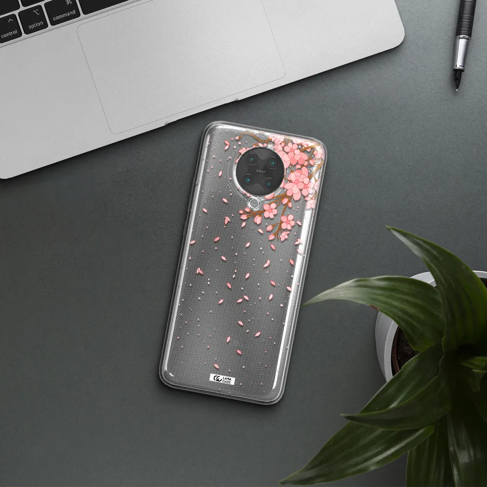 Sakura Fall Xiaomi Poco F2 Pro Clear TPU Case