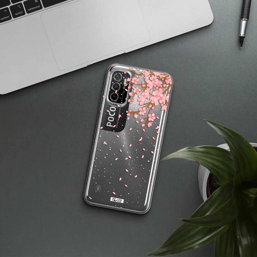Sakura Fall Xiaomi Poco M3 Pro Clear Tpu Case