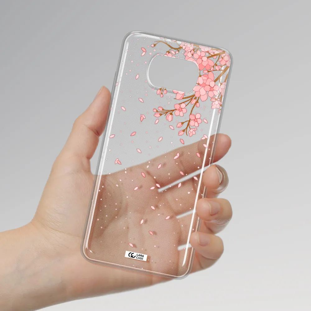 Sakura Fall Xiaomi Poco X3 Clear TPU Case