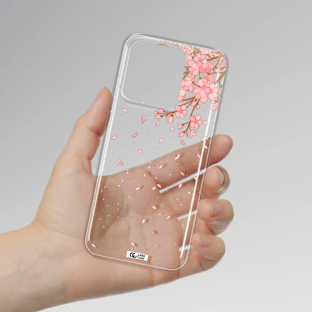 Sakura Fall Xiaomi Redmi 10A Clear TPU Case
