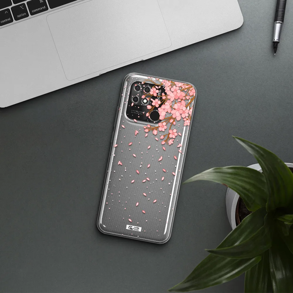 Sakura Fall Xiaomi Redmi 10C Clear TPU Case